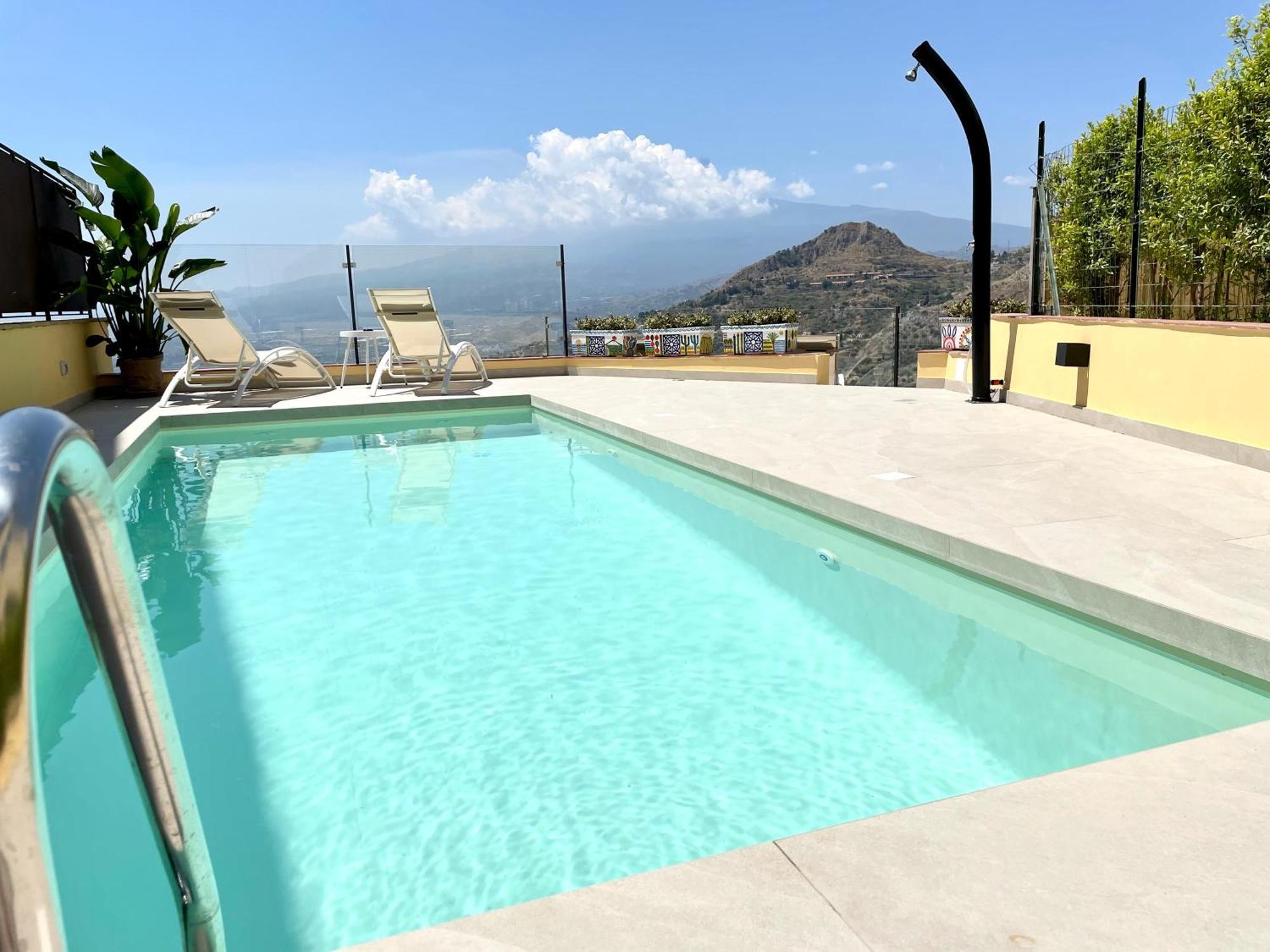 Villa Da Vinci Luxury Panoramic Apartments - Taormina Rooms Collection المظهر الخارجي الصورة